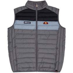 textil Hombre cazadoras Ellesse Bardy Block Padded Gilet Grey Gris