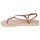 Zapatos Mujer Chanclas Havaianas LUNA Bronce