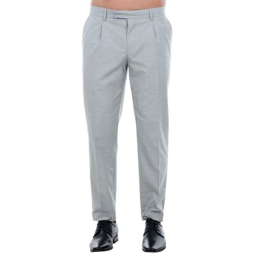 textil Hombre Pantalones Jack & Jones 12120554 JPRISAC TROUSER LIGHT GREY MELANGE Gris