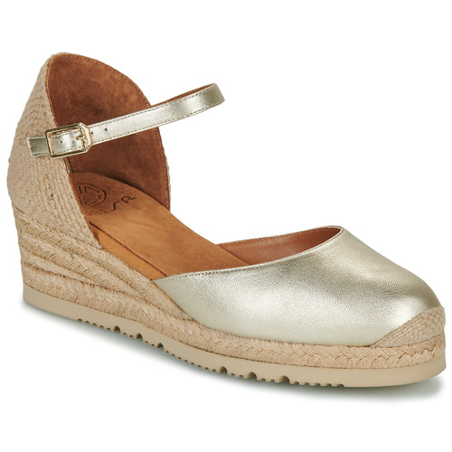 Zapatos Mujer Sandalias Unisa CISCA Oro