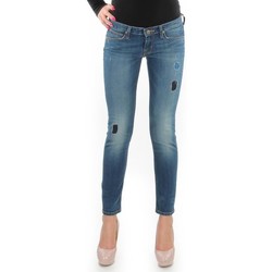 textil Mujer Vaqueros slim Lee Lynn Skinny L357DNXA Azul