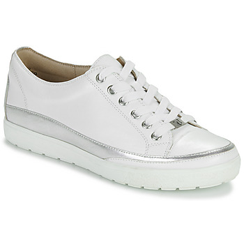 Shoes Women Low top trainers Caprice BUSCETI White / Silver