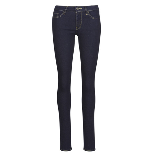 Clothing Women Skinny jeans Levi's 711 SKINNY Blue