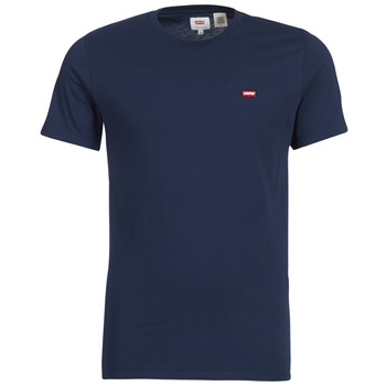 Clothing Men short-sleeved t-shirts Levi's SS ORIGINAL HM TEE Marine