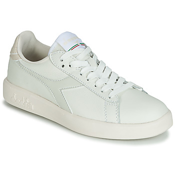 Shoes Women Low top trainers Diadora GAME WIDE Ecru / Grey