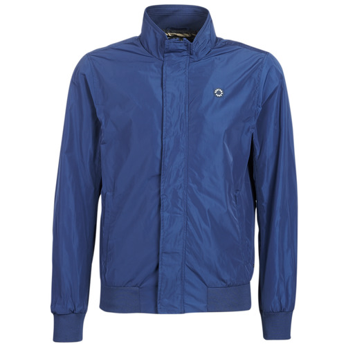 Clothing Men Blouses Scotch & Soda AMS BLAUW SIMPLE HARRINGTON JACKET Marine