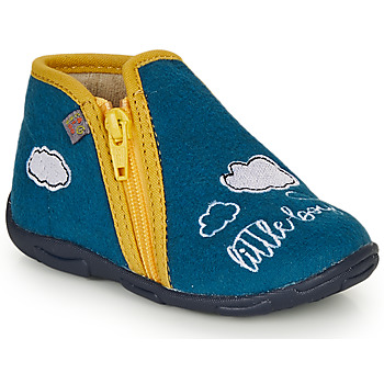 Shoes Boy Slippers GBB OUBIRO Blue / Yellow