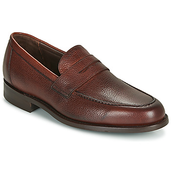 Shoes Men Loafers Barker JEVINGTON Bordeaux