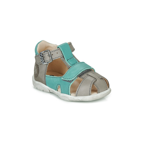 Shoes Boy Sandals GBB SEROLO Grey / Blue