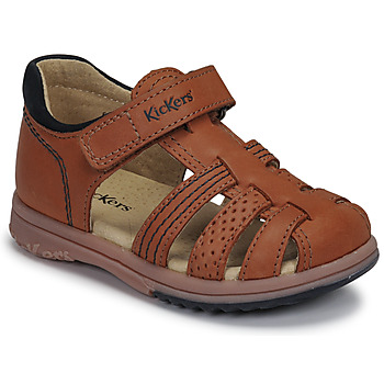 Shoes Boy Sandals Kickers PLATIBACK Brown