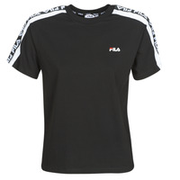 Clothing Women short-sleeved t-shirts Fila TANDY Black