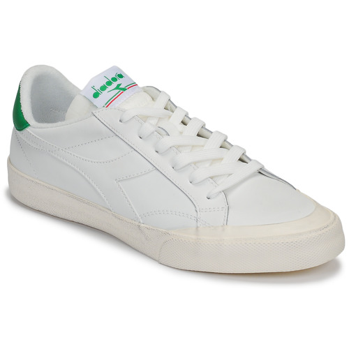 Diadora MELODY LEATHER DIRTY White / Green