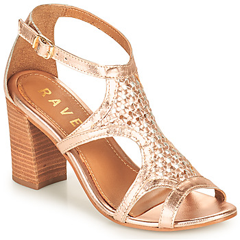 Shoes Women Sandals Ravel COREEN Pink / Gold