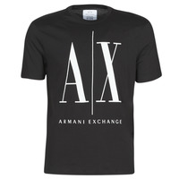 Clothing Men short-sleeved t-shirts Armani Exchange HULO Black