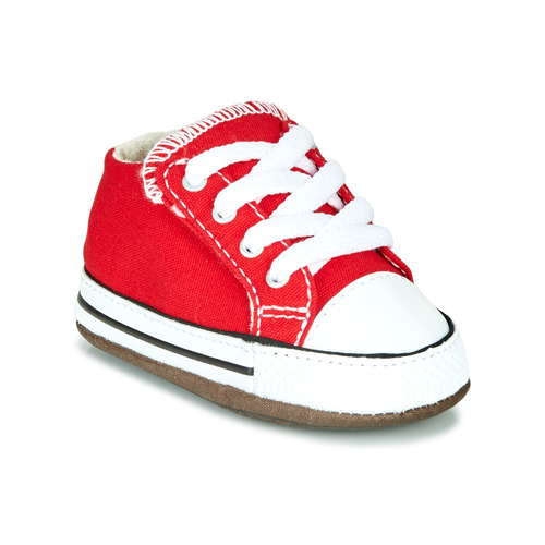 Shoes Children Low top trainers Converse CHUCK TAYLOR ALL STAR CRIBSTER CANVAS COLOR Red