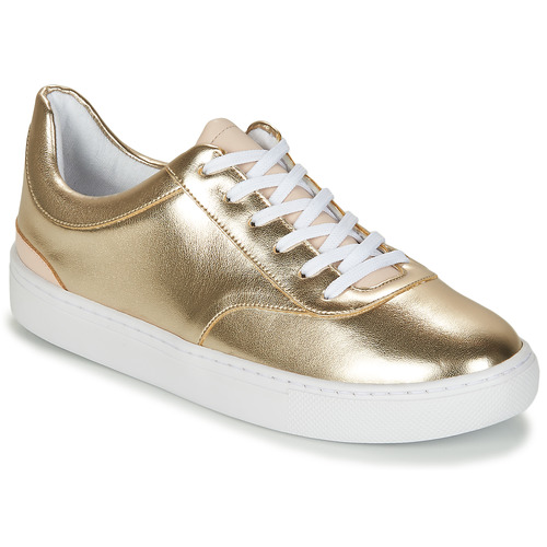 Shoes Women Low top trainers André VIORNE Gold