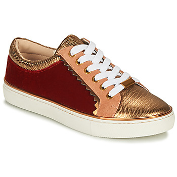 Shoes Women Low top trainers André LA FUNAMBULE Bronze