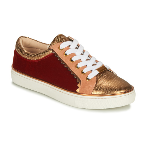 Shoes Women Low top trainers André LA FUNAMBULE Bronze