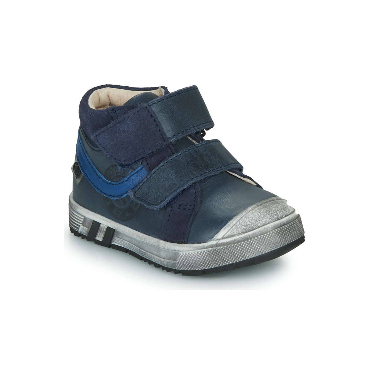 Shoes Boy High top trainers GBB OMALLO Blue