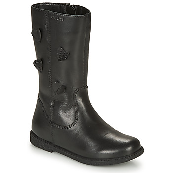 Shoes Girl Boots Geox SHAWNTEL Black