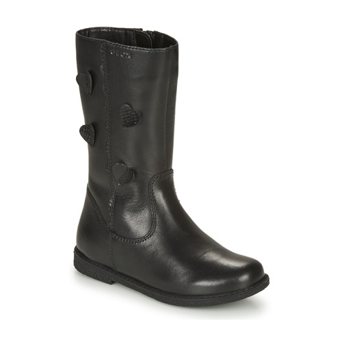 Shoes Girl Boots Geox SHAWNTEL Black