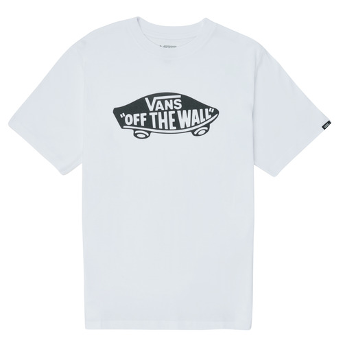 Clothing Boy short-sleeved t-shirts Vans BY OTW White