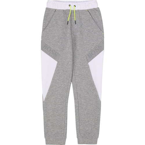 Clothing Boy Tracksuit bottoms BOSS J24664 Grey