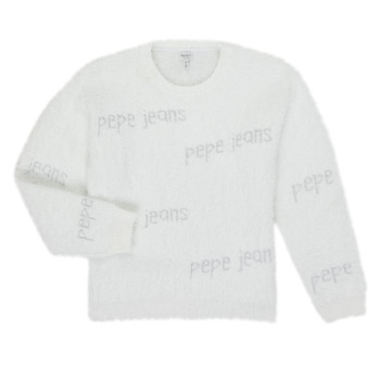 Clothing Girl jumpers Pepe jeans AUDREY White