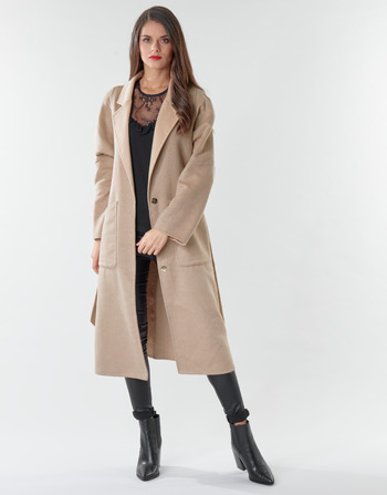 Clothing Women coats Marciano DAIMON COAT Beige