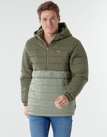 Clothing Men Duffel coats Vans CARLTON PUFFER ANORAK II Green