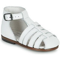 Shoes Girl Sandals Little Mary JULES White