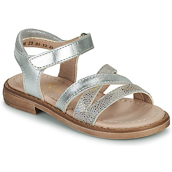 Shoes Girl Sandals Aster TESSIA Silver