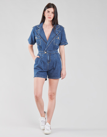 Clothing Women Jumpsuits / Dungarees Molly Bracken EL1261P21 Blue