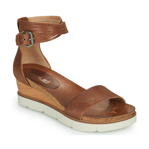 Shoes Women Sandals Mjus TAPASITA Gold / Camel