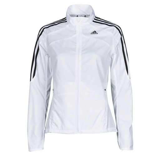 Clothing Women Jackets adidas Performance MARATHON JKT W White