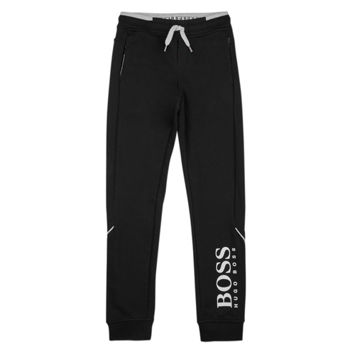 Clothing Boy Tracksuit bottoms BOSS HOLION Black