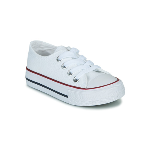 Shoes Children Low top trainers Citrouille et Compagnie OTAL White