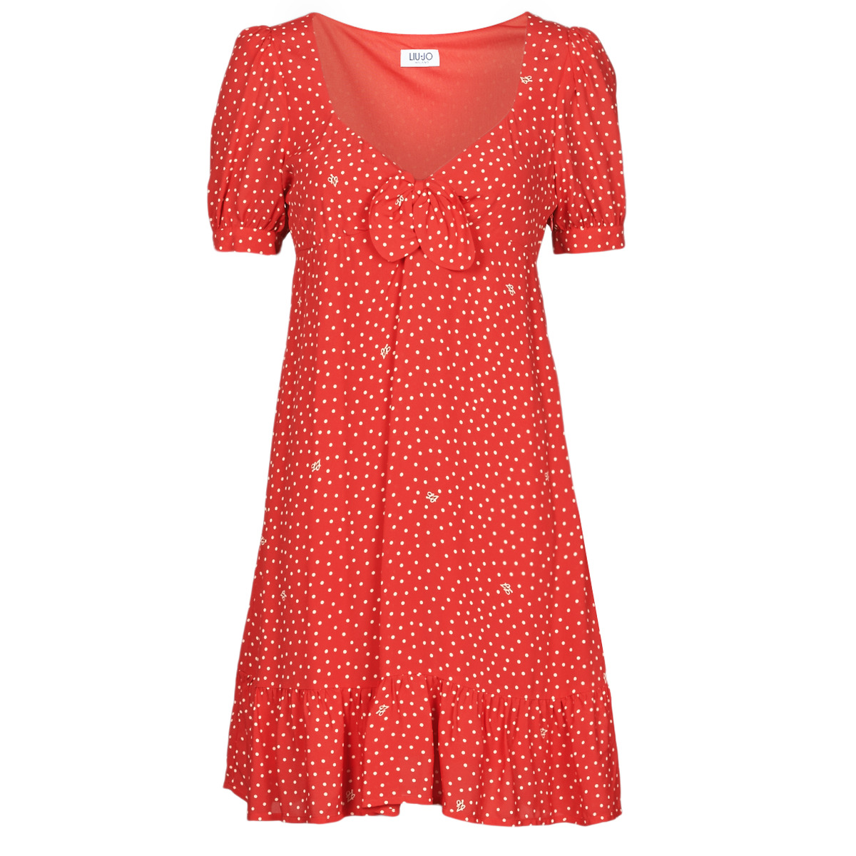 Clothing Women Short Dresses Liu Jo WA1339-T4768-T9684 Red