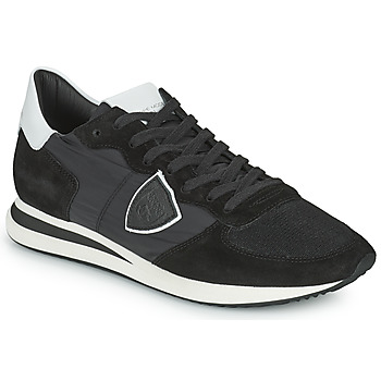 Shoes Men Low top trainers Philippe Model TRPX LOW BASIC Black