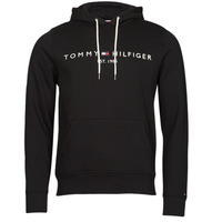 Clothing Men sweaters Tommy Hilfiger TOMMY LOGO HOODY Black