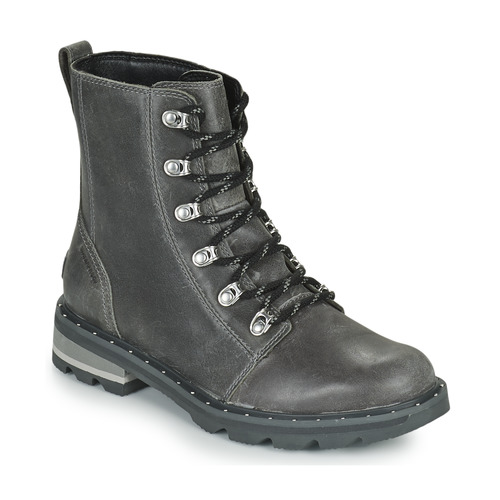 Shoes Women Mid boots Sorel LENNOX LACE Grey