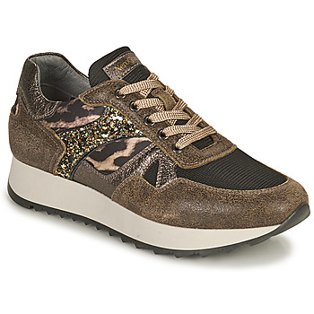 Shoes Women Low top trainers NeroGiardini AVOCATO Kaki / Leopard