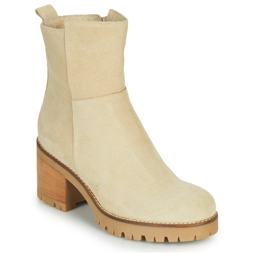 Shoes Women Mid boots Sweet Lemon PIABLO Beige