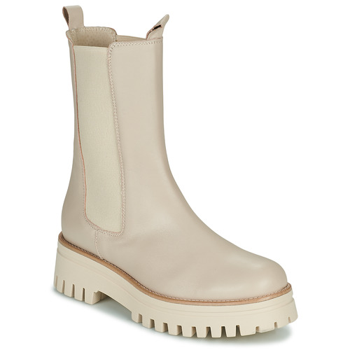 Shoes Women Mid boots Sweet Lemon POLIRA Beige