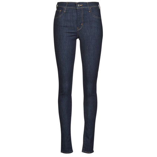 Clothing Women Skinny jeans Levi's 720 HIRISE SUPER SKINNY Marine