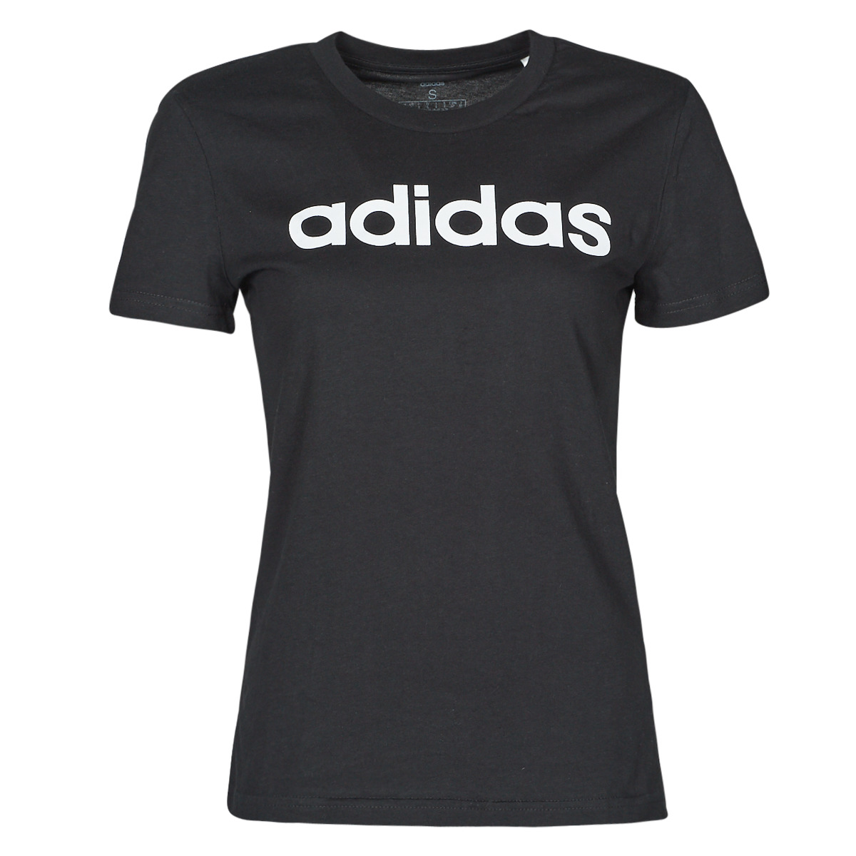 Clothing Women short-sleeved t-shirts Adidas Sportswear WELINT Black