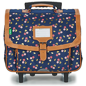 Bags Girl Rucksacks / Trolley bags Tann's ALEXA TROLLEY CARTABLE 38 CM Marine