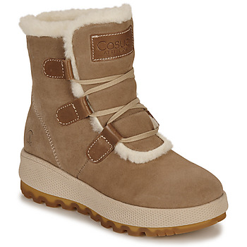 Shoes Women Snow boots Casual Attitude NAREIGNE Beige