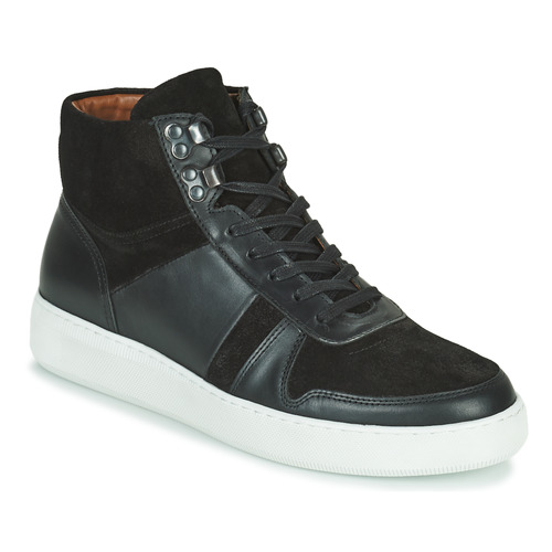 Shoes Men High top trainers Pellet ODIN Velvet / Black