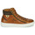 Shoes Men High top trainers Redskins HOPESO Cognac